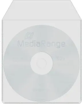 MediaRange BOX64 obal na CD/DVD čirá / 50ks 