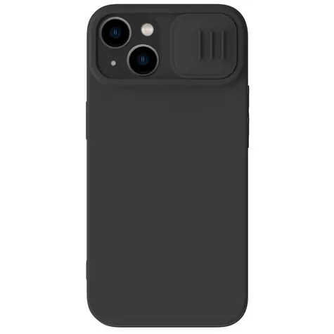 Nillkin CamShield Silky Magnetic Silikonový Kryt pro Apple iPhone 14 Plus černá