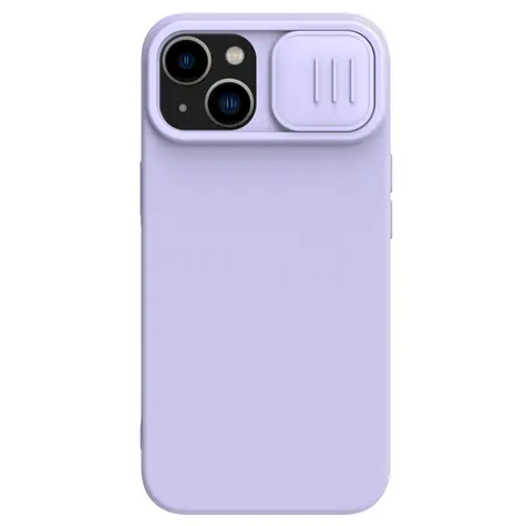 Nillkin CamShield Silky Silikonový Kryt pro Apple iPhone 14 Plus fialová