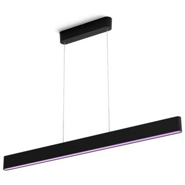 Philips Hue Ensis 2x39W černá / LED závěsné svítidlo / 6000lm / 2000-6500K / IP20