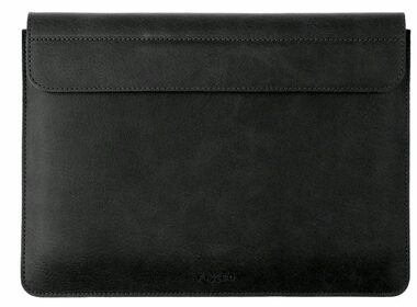 FIXED Kožené pouzdro Oxford pro Apple MacBook Air 13,6" (2022) M2 černá