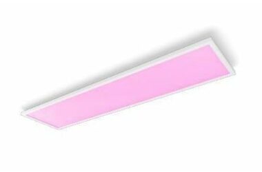 Philips Hue WACA Surimu stropní LED panel 60W bílá / 4150lm / 2000-6500K / RGB / IP20 / 120x30cm