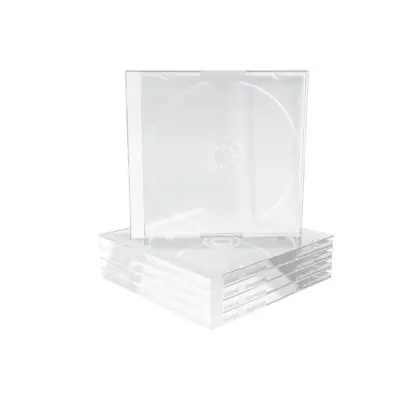 MediaRange BOX31-T CD Jewelcase obal pro 1 disky čirá (5ks)