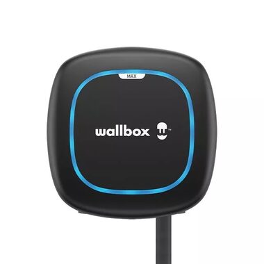 Wallbox Pulsar Max + kabel 7 m černá / nabíječka elektrického automobilu / OCCP Type 2 Socket / 22kW / černá