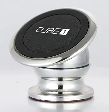 CUBE1 L19 Magnetický držák telefonu do auta stříbrná