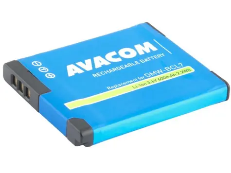 AVACOM Náhradní baterie Panasonic DMW-BCL7 / Li-Ion / 3.6V / 600mAh / 2.2Wh