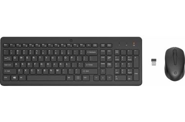 HP 330 Set černá / bezdrátová myš a klávesnice / USB / ENG