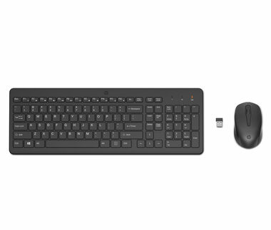 HP 330 Set černá / bezdrátová myš a klávesnice / USB / CZ