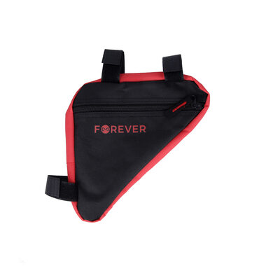Forever FB-100 Outdoor Brašna na kolo pod rám černo-červená