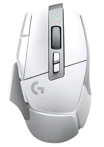 Logitech G502 X LIGHTSPEED bílá / bezdrátová herní myš / optický senzor / 25600 DPI / 13 tlačítek / USB 