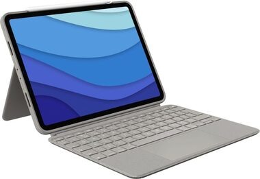 Logitech Combo Touch ochranný kryt s klávesnicí UK pro Apple iPad Pro 11" (1. & 2. & 3. generace) písková