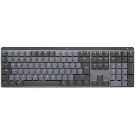 Logitech MX Mechanical grafitová - Tactile Quie / Kancelářská klávesnice / mechanická / Tactile Quiet / BT / DE layout