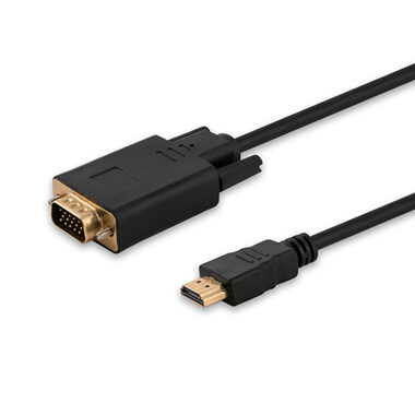 SAVIO CL-103 Kabel HDMI A - VGA M/M 1.8m / FullHD / 60Hz