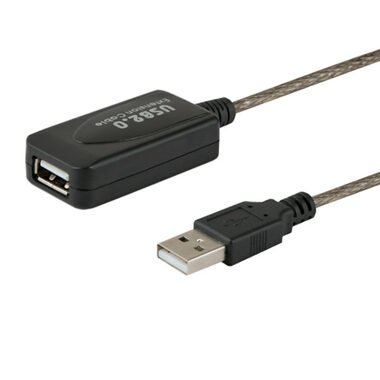 SAVIO CL-130 Kabel prodlužovací USB-A M/F černá 10m