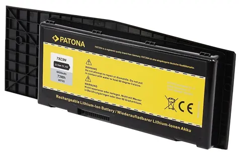 PATONA baterie pro ntb DELL Alienware M17X 6600mAh / Li-Ion / 11.1V / 7XC9N