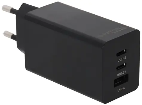 PATONA napájecí adaptér Power delivery 65W / 2xUSB-C / USB-A / PD 3.0