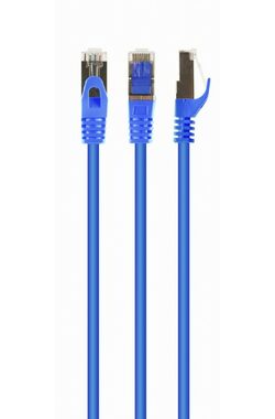 Gembird PP6A-LSZHCU CAT6A SFTP 0.5 m modrá