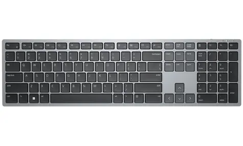 DELL KB-700 CZ šedá / Bezdrátová klávesnice / CZ / QWERTZ / USB / Bluetooth
