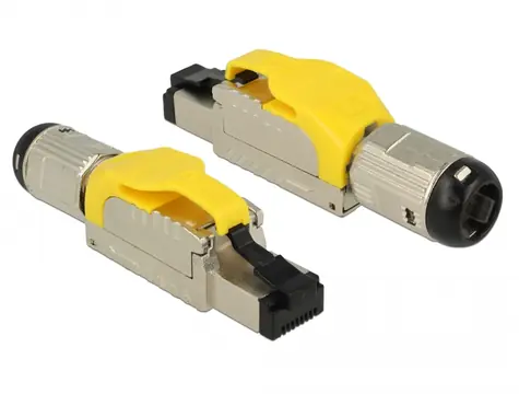 Delock Konektor RJ45 sestava Cat.6A / kovový