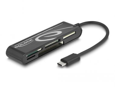 Delock USB 2.0 čtečka karet USB Type-C (M) 5 slotů