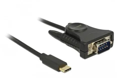 Delock Adaptér USB Type-C - 1 x Sériový DB9 RS-232