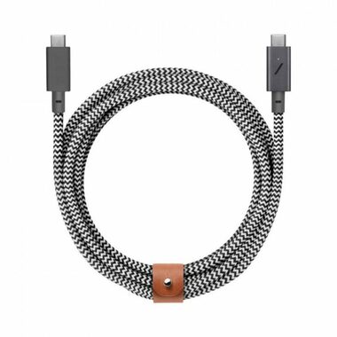 Native Union Belt Cable USB-C 2.4m 240W šedá