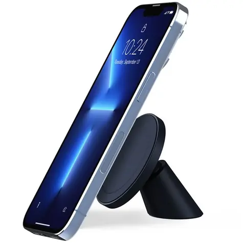 iOttie Velox MagSafe Magnetic Flush Mount modrá / palubní magnetický držák s nabíječkou