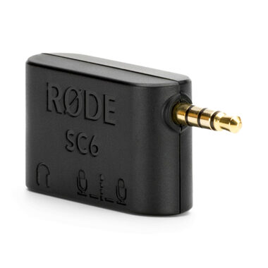 Rode SC6 adaptér pro 2x TRS Jack 3.5 mm (F) - TRS Jack 3.5 mm (M) černá
