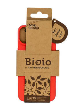 Forever Bioio Zadní kryt pro Apple iPhone 14 červená