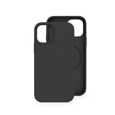 Epico Silikonové TPU pouzdro s MagSafe pro Apple iPhone 12 Pro Max černá