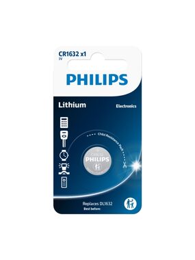 Philips baterie CR1632 Lithium - 1ks
