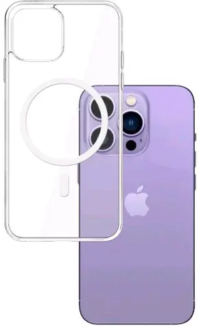 3mk MagCase ochranný kryt pro Apple iPhone 14 Pro Max čirá