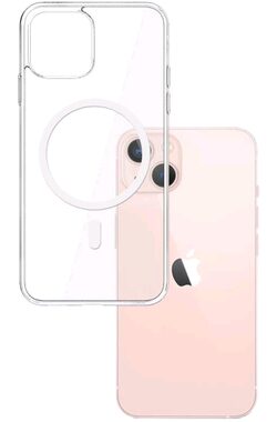 3mk MagCase ochranný kryt pro Apple iPhone 14 čirá