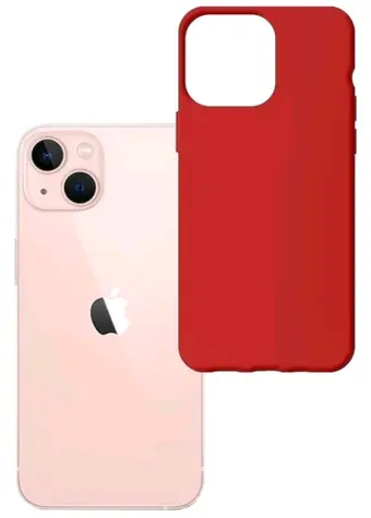 3mk Matt Case ochranný kryt pro Apple iPhone 14 strawberry/červená