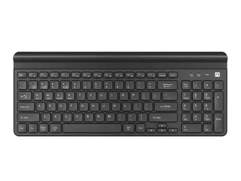 Natec Felimare černá / bezdrátová klávesnice / US / 2.4 GHz / BT 4.0 