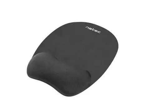 Natec Chipmunk /  ergonomická podložka / černá
