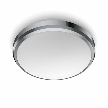 Philips Doris CL257 koupelnové přisazené LED svítidlo 1x6W / 600lm / 2700K / IP44 / 22cm / chrom