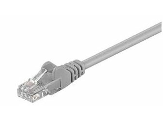 Goobay 68357 CAT 5e patch kabel U/UTP 2 m šedá