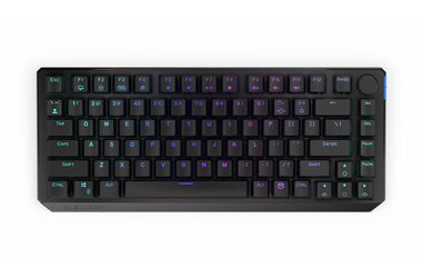 Endorfy Thock 75% Wireless Red černá / Bezdrátová Herní klávesnice / mechanická / Kailh Red / US layout / 1.8m