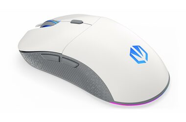 Endorfy GEM Plus Wireless bílá / Bezdrátová myš / optická / 26000 dpi  / 6 tlačítek / RGB / USB / 1.6m