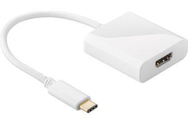 Goobay 66259 adaptér USB-C na HDMI bílá
