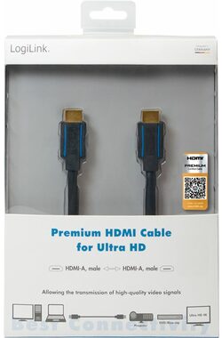 LogiLink CHB005 HDMI (M) - HDMI (M) kabel 3m