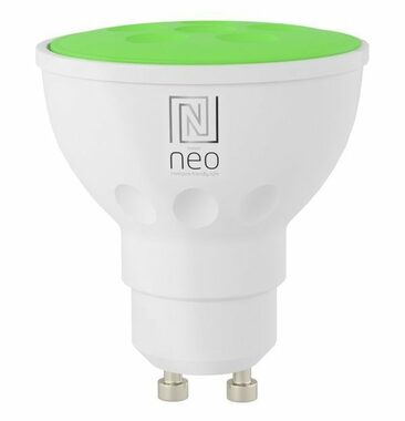 IMMAX NEO SMART žárovka LED GU10 6W RGB+CCT barevná a bílá / stmívatelná / Wi-Fi / TUYA