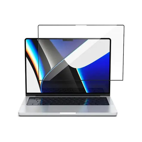 Spigen Glas.tR Slim 1 Pack ochranné sklo pro MackBook Pro 14" M2 2023/M1 2021