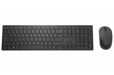 DELL KM5221W CZ/SK černá / Set bezdrátové klávesnice a myši / CZ/SK layout / USB Přijímač 2.4GHz