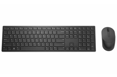 DELL KM5221W CZ/SK černá / Set bezdrátové klávesnice a myši / CZ/SK layout / USB Přijímač 2.4GHz