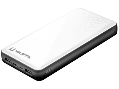 VARTA 57979 20000 mAh bílá / Powerbanka / 2x USB-A / 1x USB-C / 1x Micro-USB