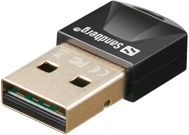 Sandberg USB Bluetooth 5.0 adaptér / USB 2.0 / mini dongle / Bluetooth 5.0