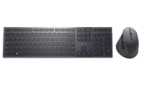 DELL KM900 DE černá / Set bezdrátové klávesnice a myši / DE layout / USB adaptér 2.4GHz