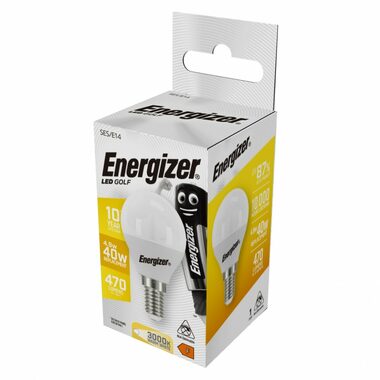 Energizer S17523 LED Globe žárovka 4.9W / Patice E14 / 3000K / 470lm
